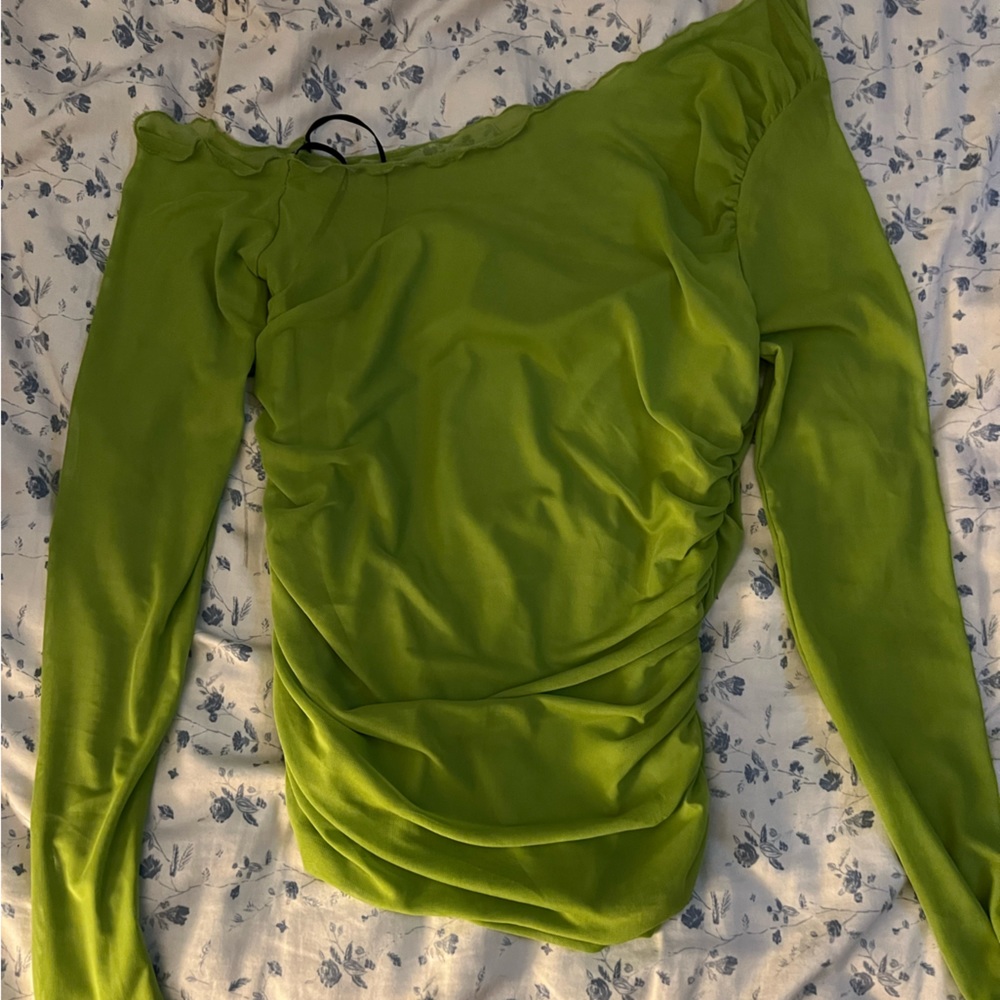 NWT Forever21 Neon Green Top Size Small